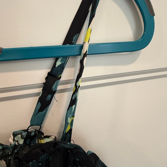 Torrid Black and Teal Camisole with Yellow Accents - Picture 4 of 8